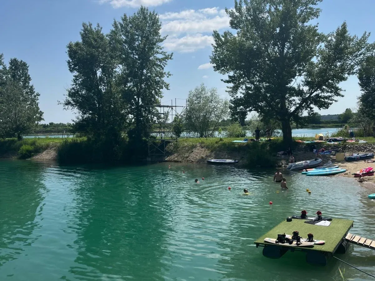 Water Sports at Lake  